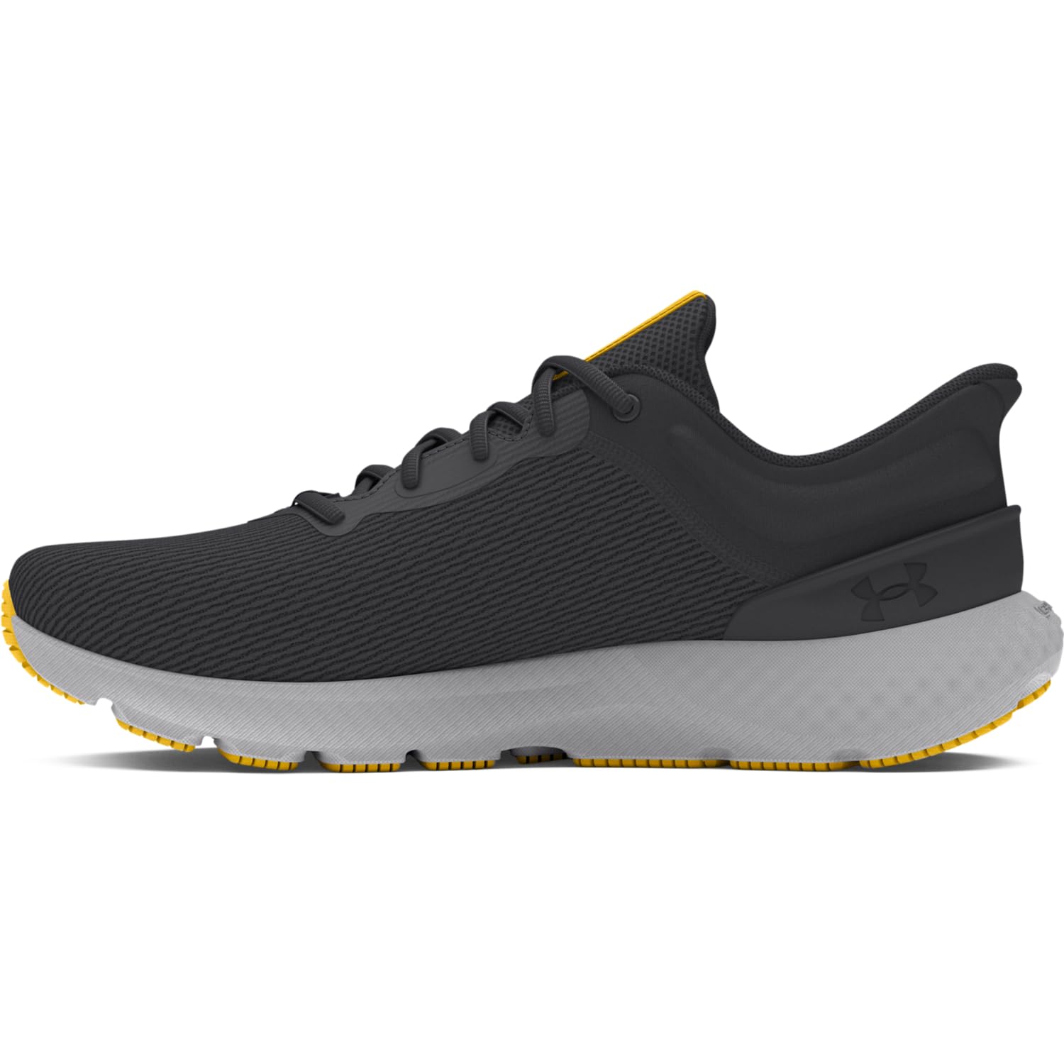 Under Armour Men's Charged Escape 4 NM Running Shoes - Anthracite/Anthracite/Taxi - Size 44 EU | Lightweight & Cushioned for Training, Gym Workouts & Daily Wear