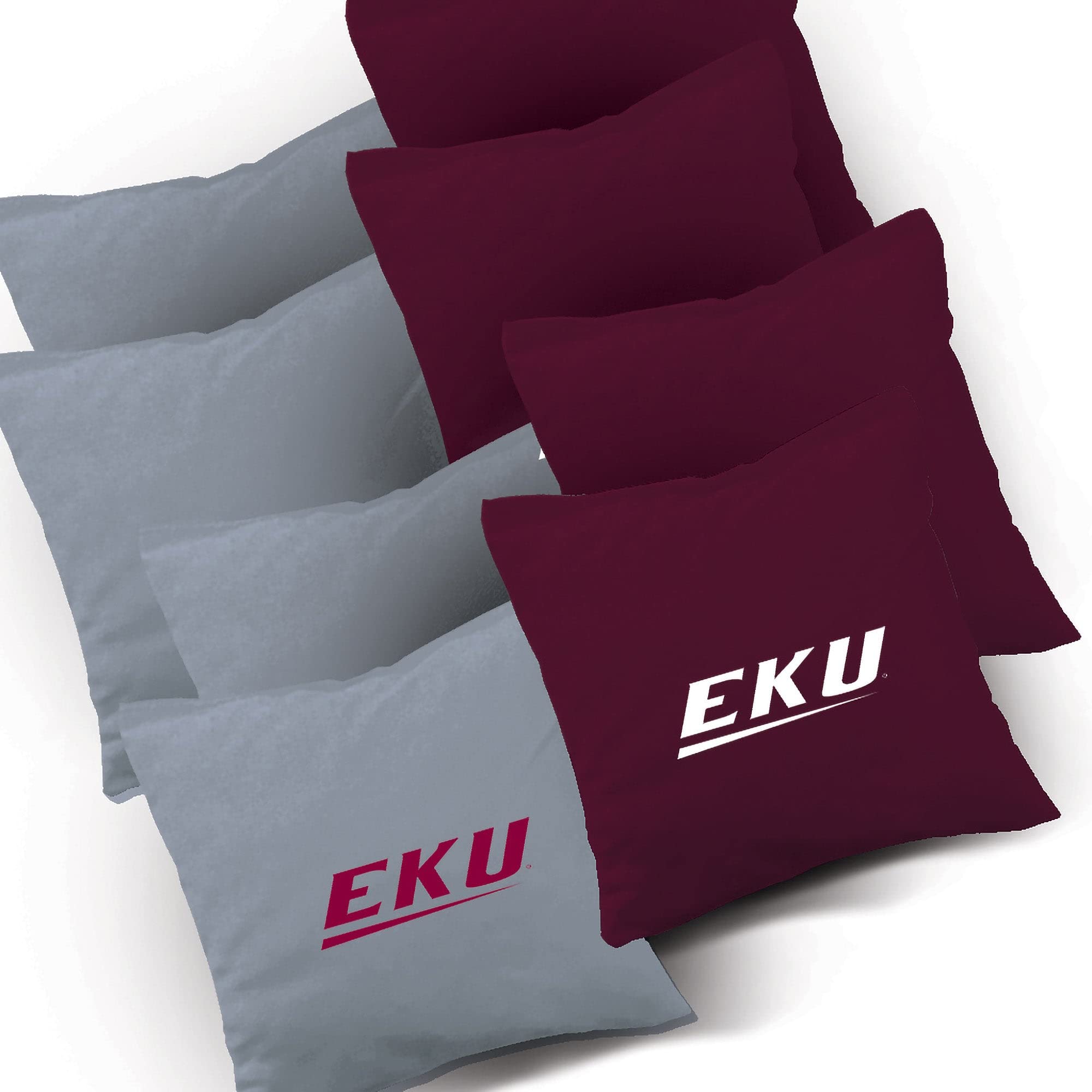 Skip's Garage Eastern Kentucky Swoosh Cornhole Board Set - Official Team Logo Design - Regulation Size Cornhole Game Boards for Backyard, Tailgating & Outdoor Parties