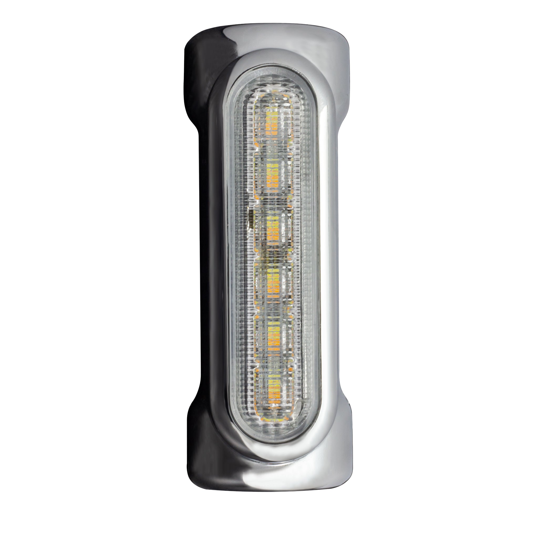 Eagle Lights Motorcycle Highway Bar Light Switchback Driving Lights DRL Turn Signal - White Amber LED for Harley Davidson Touring Bikes | Crash Bar Lighting for Night Riding & Safety