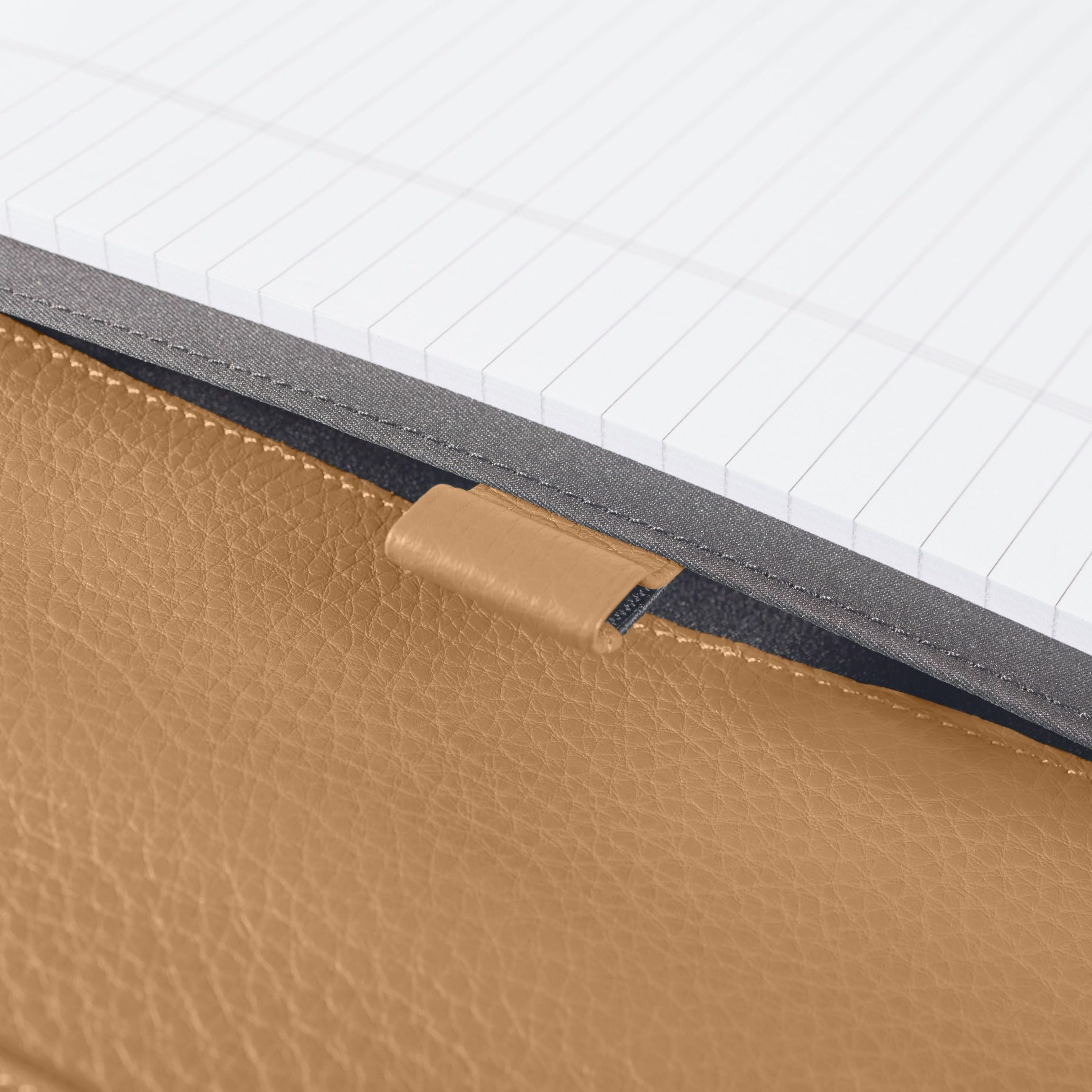 Premium Leather Executive Zippered Portfolio with Tablet Pocket - Professional Business Organizer for Laptops, Documents & Meetings | Ideal for Office, Travel & Corporate Gifts