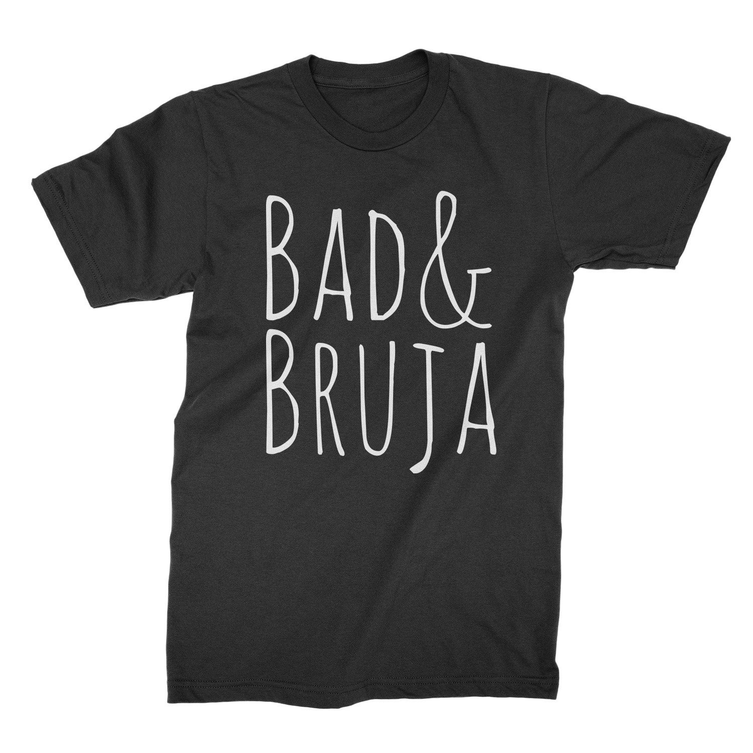 Bad and Bruja Witch Shirt - Wiccan T-Shirt for Women - Gothic Occult Clothing for Pagan Rituals & Halloween Costumes
