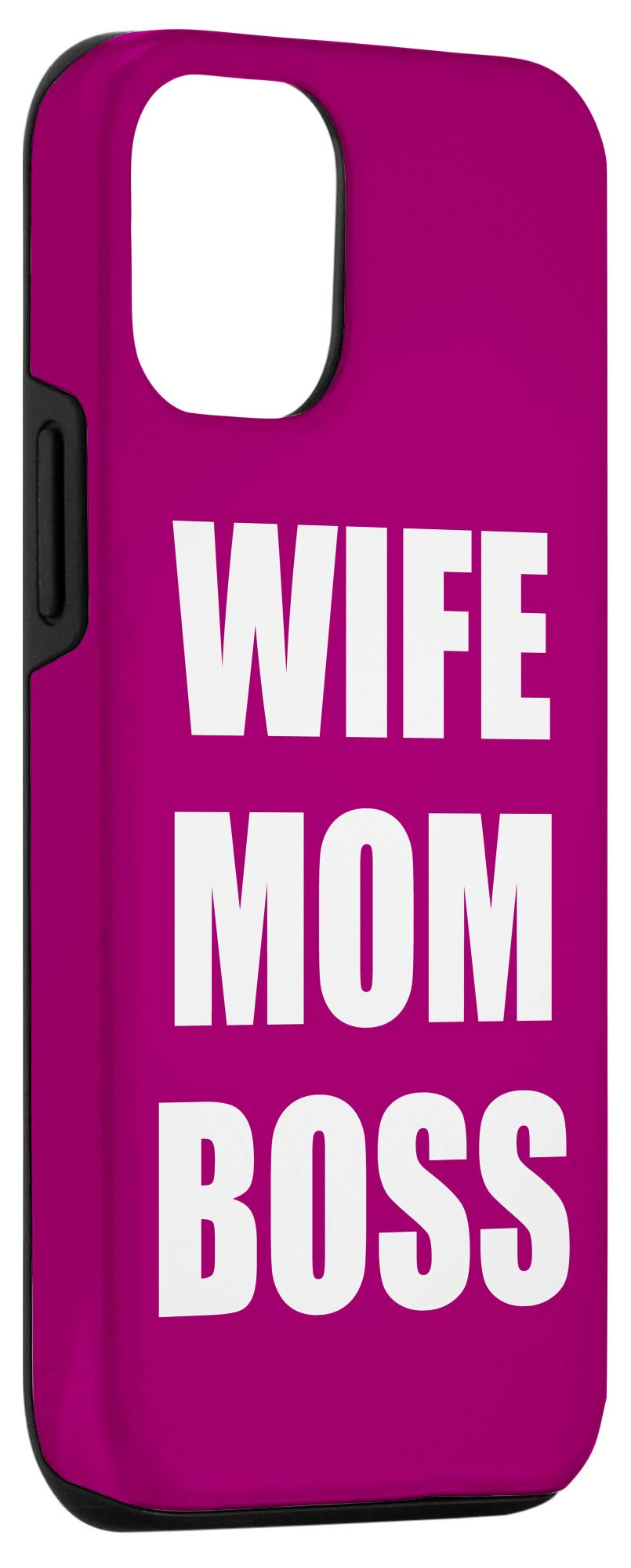 Premium iPhone 12/12 Pro Phone Case - Elegant Red Wine Color Luxury Protective Cover for Women, Perfect Gift for Wife, Mom & Boss - Ideal for Mother's Day, Birthday & Office Use