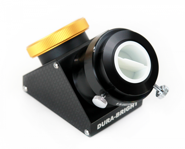 Dura Bright 2 Dielectric Diagonal for SCT Threaded Telescope Scope with Built-in Thermometer - Perfect for Astronomy Observation & Stargazing (D DIG2D C DB SCT)