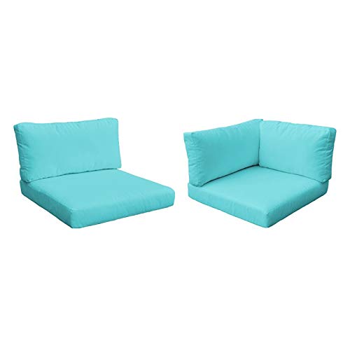 TK Classics Aruba BELLE-09a Outdoor Patio Furniture Cover Set - Waterproof, UV Resistant - Perfect for Poolside, Garden, Deck & Backyard Use (Cushions Not Included)