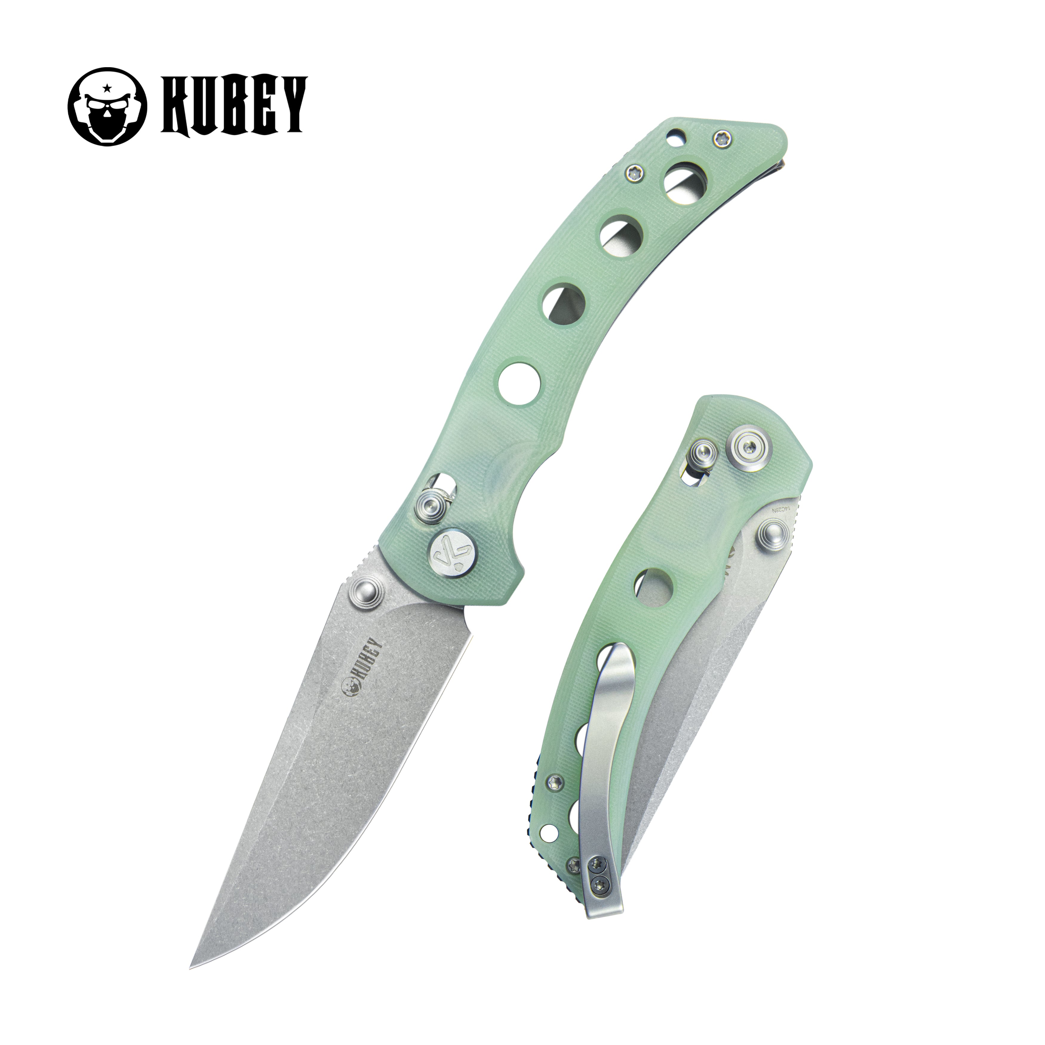 Kubey KU172G Folding Pocket Knife - 3.43
