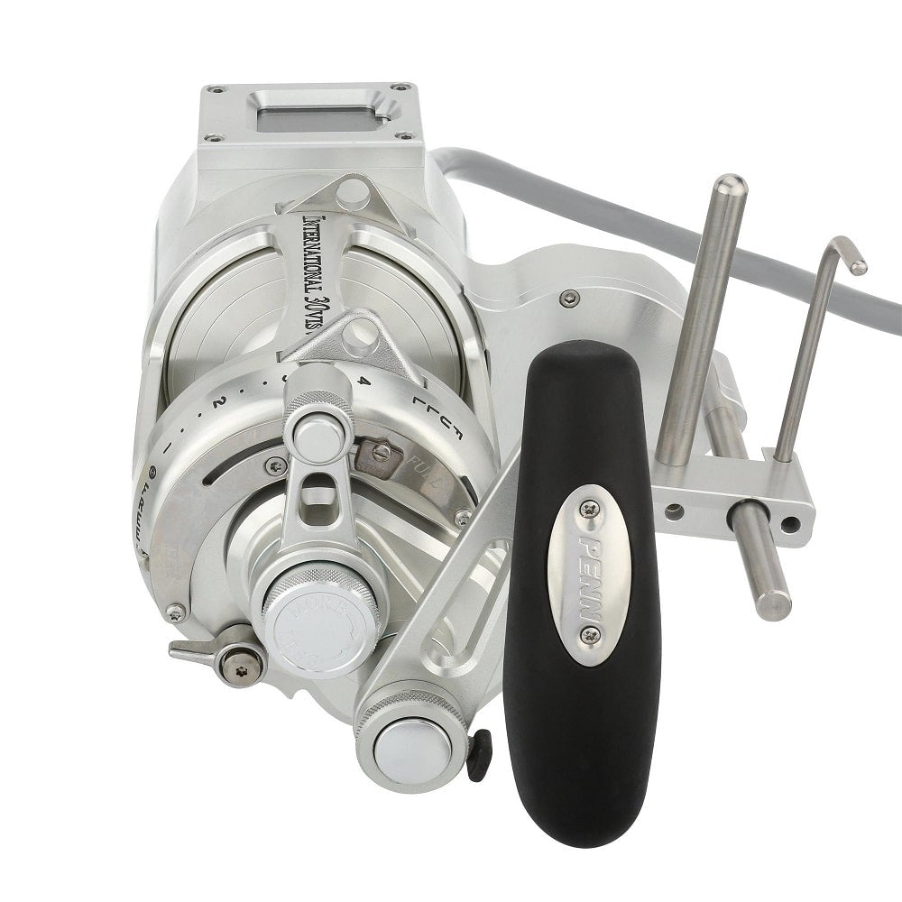Penn International Hooker Electric Autostop Fishing Reels - Saltwater & Freshwater Trolling Reels for Offshore & Inshore Fishing