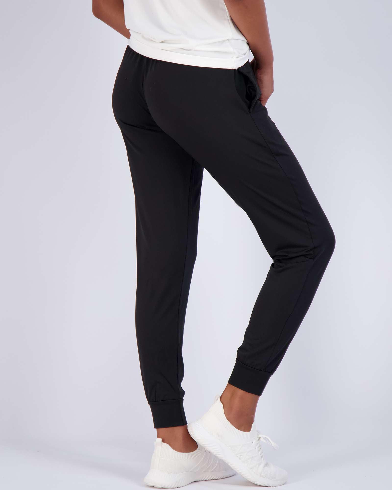 3 Pack Women's Ultra-Soft Silky Dry Fit Lounge Joggers - Lightweight Moisture-Wicking Pants with Pockets for Yoga, Running & Travel (Plus Size Available) - Perfect for Home, Gym & Outdoor Activities
