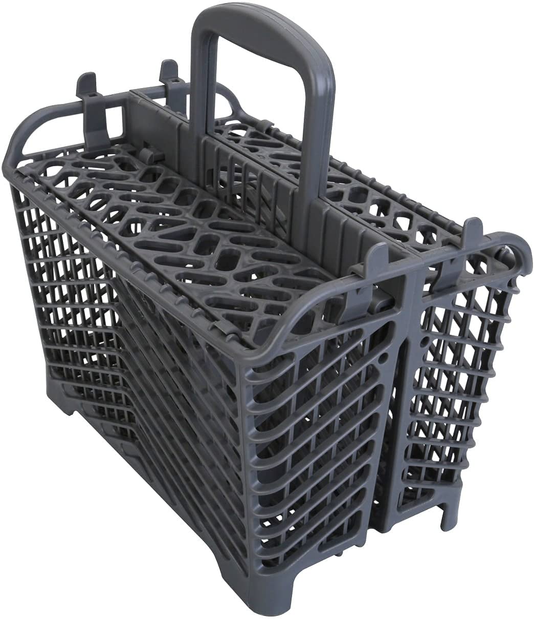 HASMX Replacement Dishwasher Silverware Basket Holder for Whirlpool Maytag - Fits Part Numbers 99003269, 99003268, 99003101, 99003100, 99003075, 99002683, 99002029 - Durable Cutlery Organizer (1-Pack) - Perfect for Kitchen, Restaurant & Dishwasher Maintenance