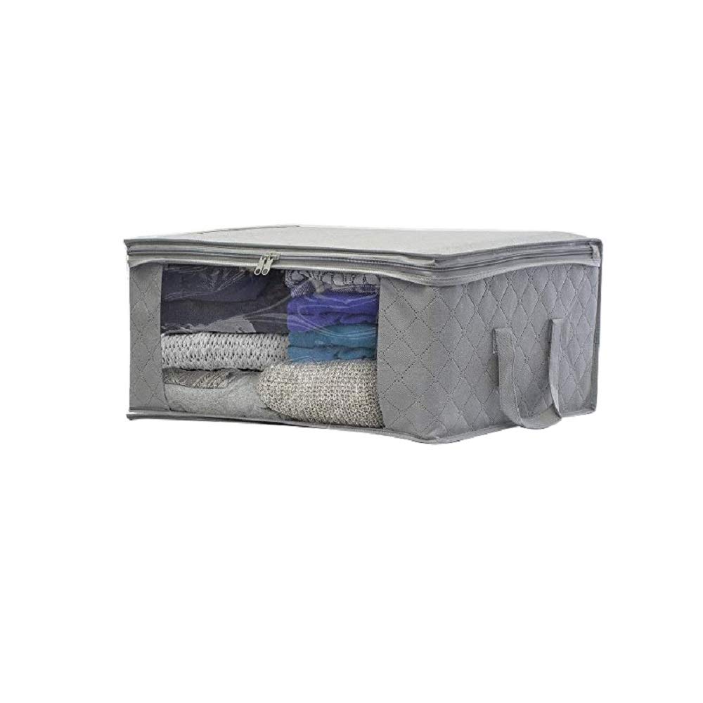 VARWANEO Foldable Storage Box - Dustproof Clothes Organizer for Wardrobe & Travel