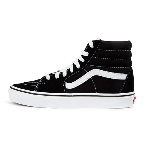 Vans SK8-Hi Classic Black & White Skate Shoes for Men & Women - High-Top Sneakers for Skateboarding, Casual Wear & Street Style