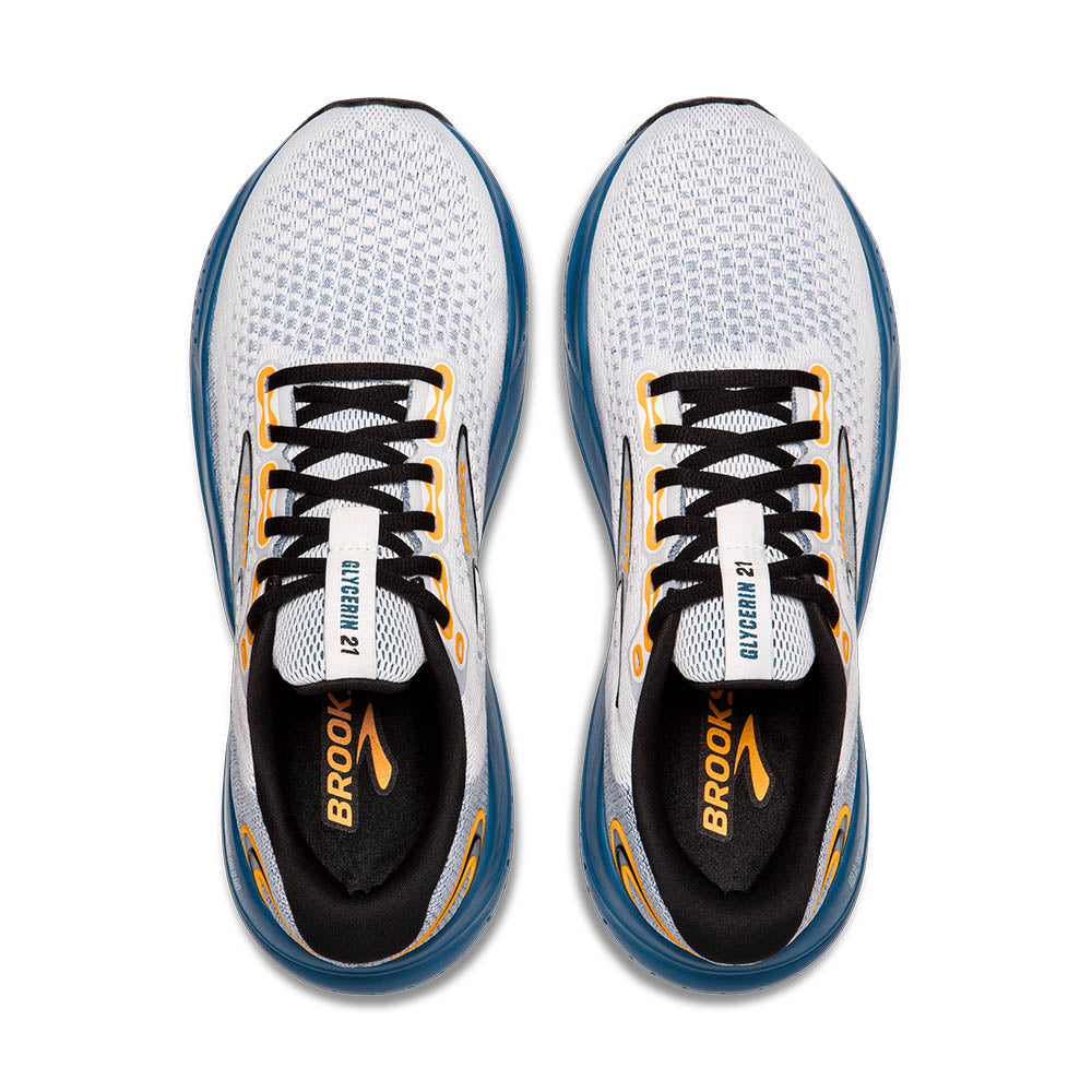 Men's Glycerin 21 Running Shoes - Lightweight Cushioned Sneakers for Jogging & Gym Workouts | Perfect for Marathon Training & Daily Wear