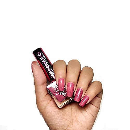 Miss Nails Sugar Matte Nail Polish SM 14 Chocolate Crush - Long Lasting Vegan Nail Lacquer for Women | Perfect for Fall Nails, Date Night & Professional Manicures