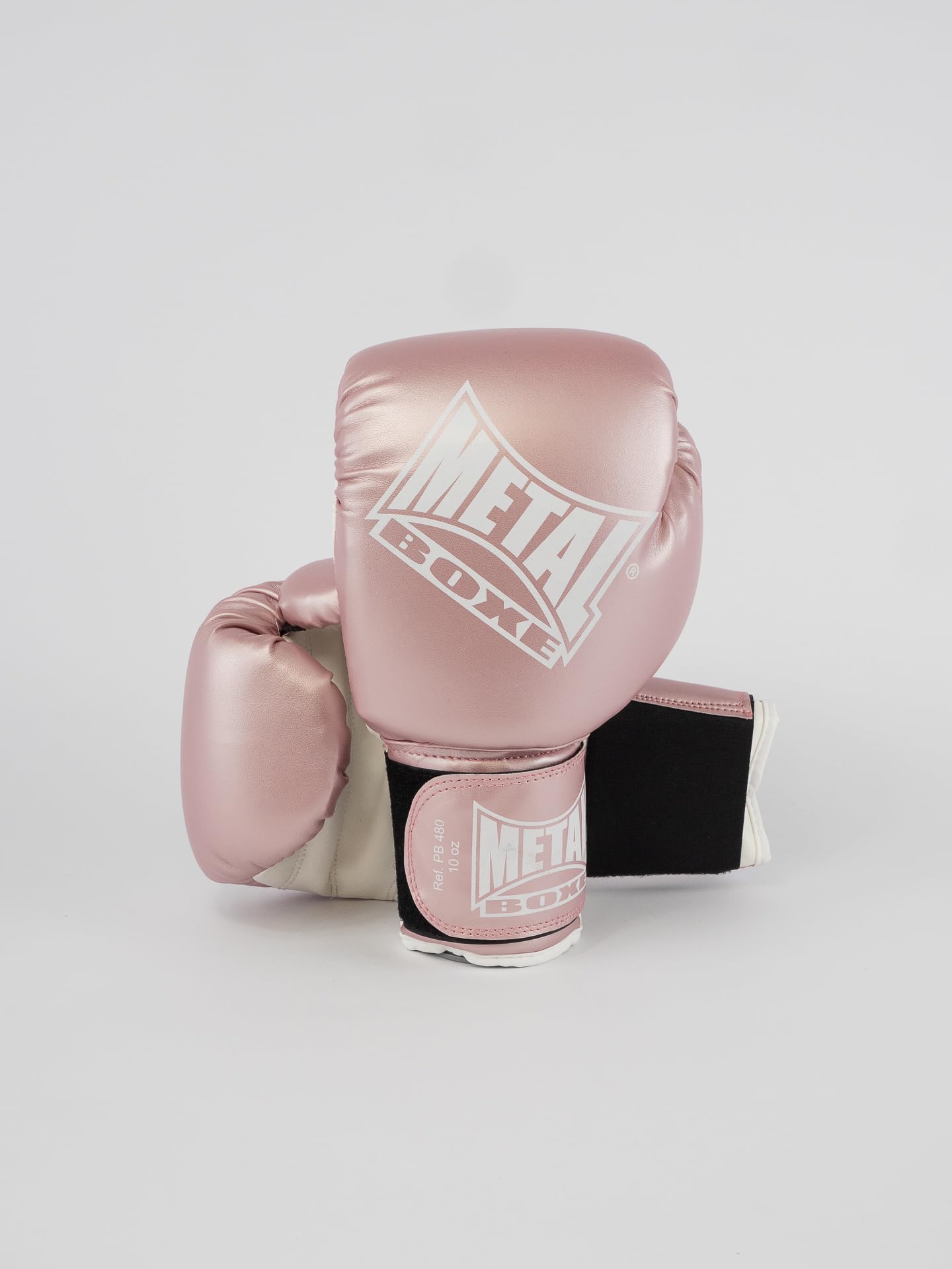 METAL BOXE Boxing Gloves for Beginners - 10 oz Pink Training Gloves for Men & Women | Perfect for Kickboxing, MMA, Muay Thai & Fitness Workouts
