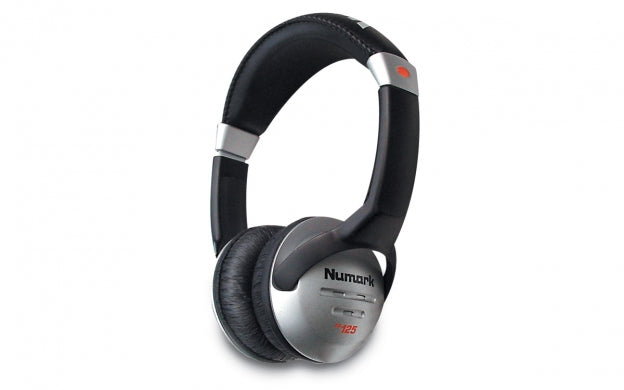 Numark HF125 Professional DJ Headphones - High-Fidelity Sound, Noise Isolation, Swivel Earcups for DJs & Music Producers - Perfect for Live Performances, Studio Mixing & Home Listening