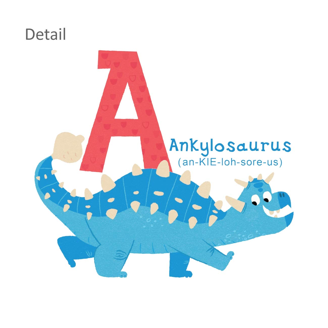 Dinosaur Alphabet Wall Stickers for Kids - DECOWALL DS-8033 A-Z Peel & Stick Nursery Decor, Removable Wall Decals for Bedroom, Living Room, Playroom - Fun Educational Room Decor for Toddlers & Preschoolers