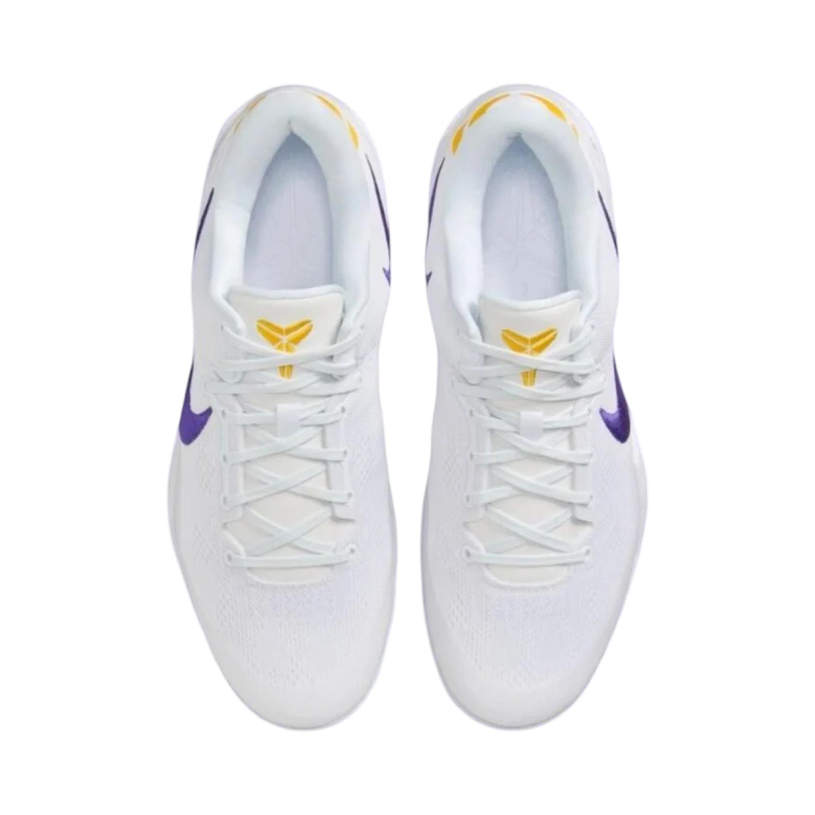 Nike Kobe 8 Protro Basketball Shoes - Lakers Home White & Court Purple Colorway | Perfect for NBA Games, Streetball & Sneaker Collecting