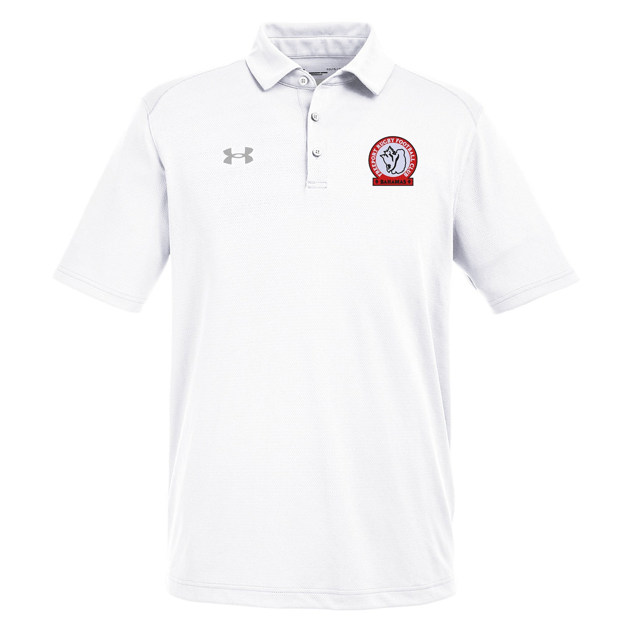 Freeport RFC UA Team Tech Polo Shirt - Moisture-Wicking, Breathable Performance Polo for Rugby & Sports - Perfect for Training, Games & Casual Wear