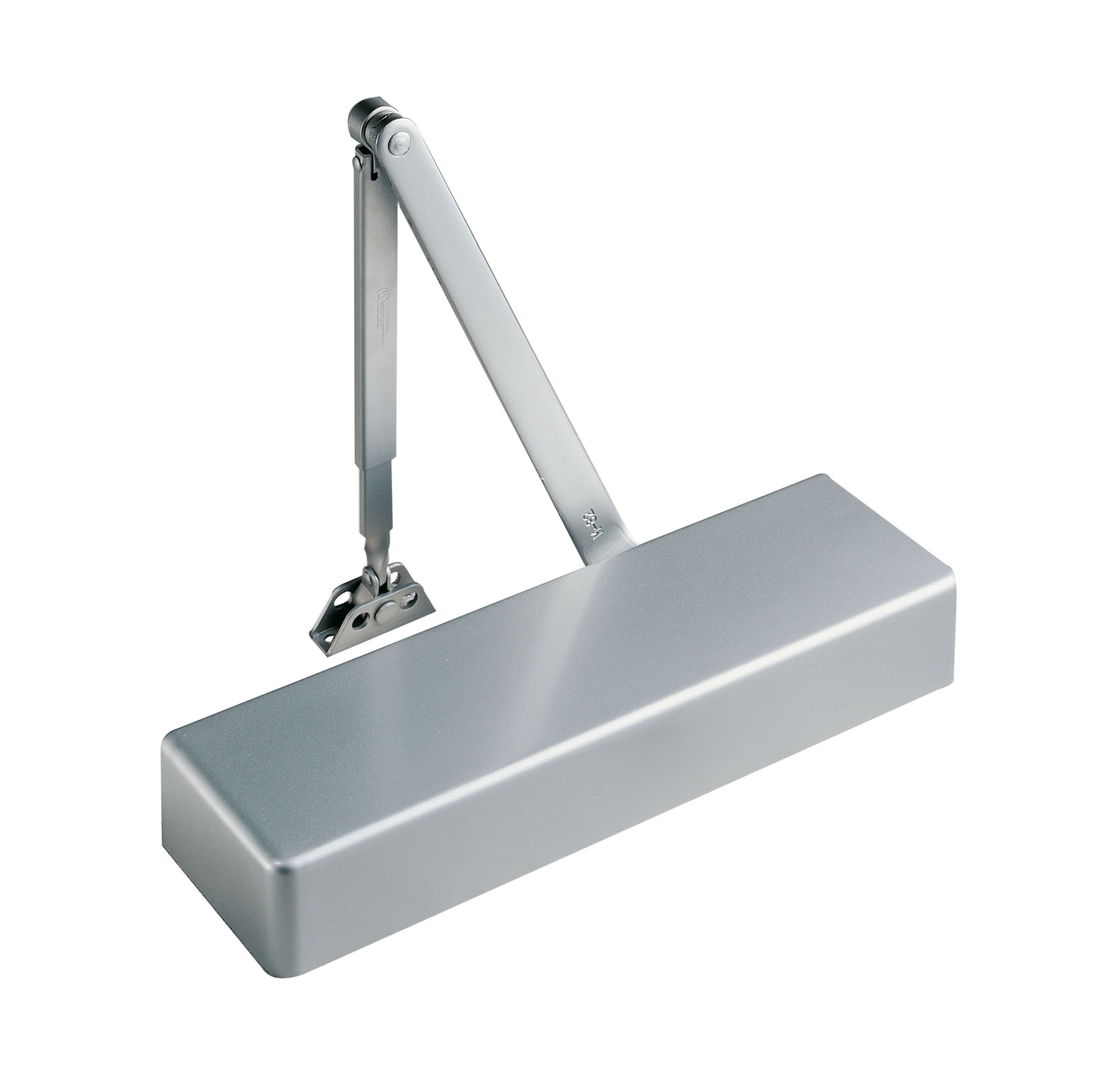 Aluminum Adjustable 1-6 Door Closer with Sex Nuts - Heavy Duty Commercial & Residential Use for Smooth Door Closing