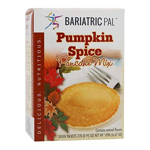 BariatricPal Hot Protein Breakfast - Pumpkin Spice Pancake Mix (1-Pack) | High Protein Low Carb Meal Replacement | Perfect for Weight Loss & Bariatric Diet | Breakfast, Snack or Post-Workout Fuel