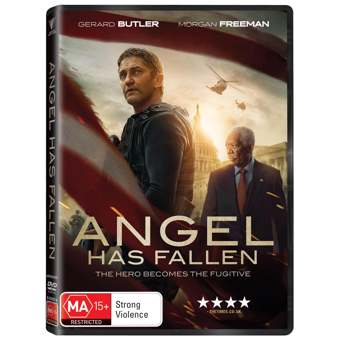Angel Has Fallen - Action Thriller Movie DVD | Political Conspiracy & Suspense Film | Perfect for Movie Nights & Action Fans