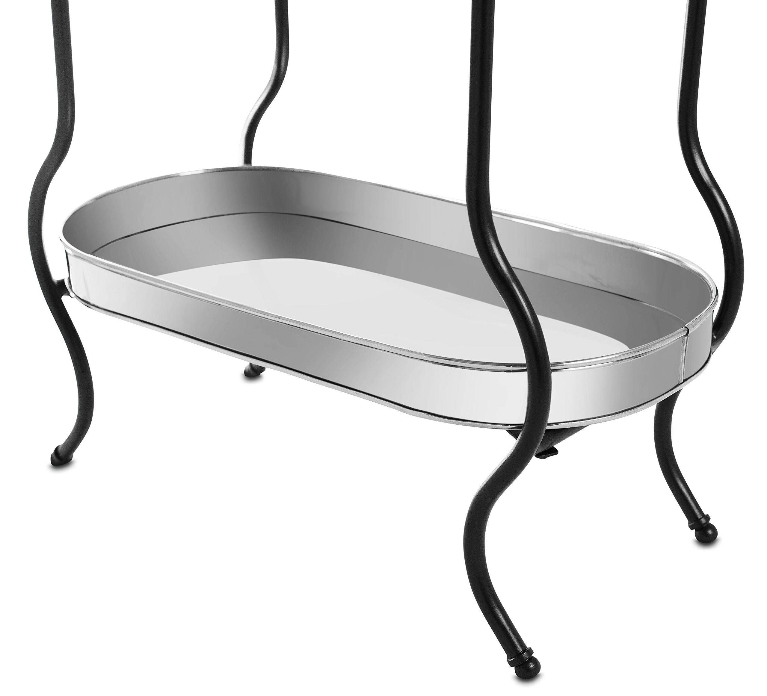 BirdRock Home Stainless Steel Beverage Tub with Stand - Oval Drink Cooler with Bottom Tray & Wooden Handles - Perfect for Outdoor Parties, BBQs, and Indoor Gatherings - Free Standing Drink Holder for Beer, Wine, and Cocktails
