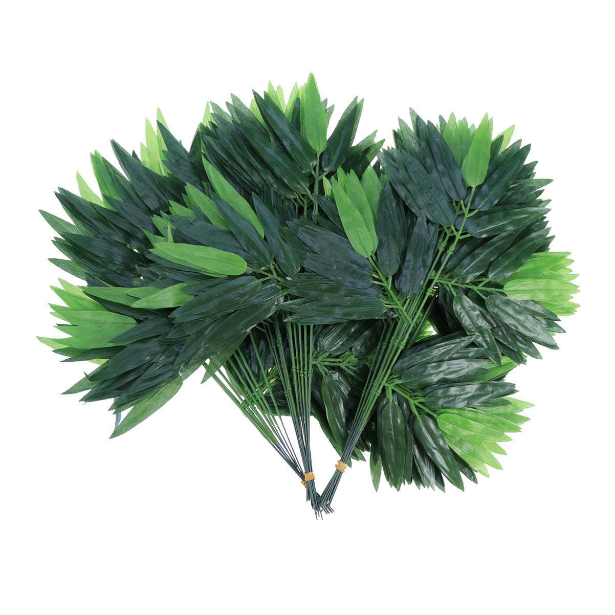 50pcs Artificial Greenery Leaves - Fake Plants for Home, Hotel, Office Decor - Wedding Bouquet & Table Centerpiece - Indoor Decoration & DIY Crafts (Perfect for Parties, Events & Home Staging)