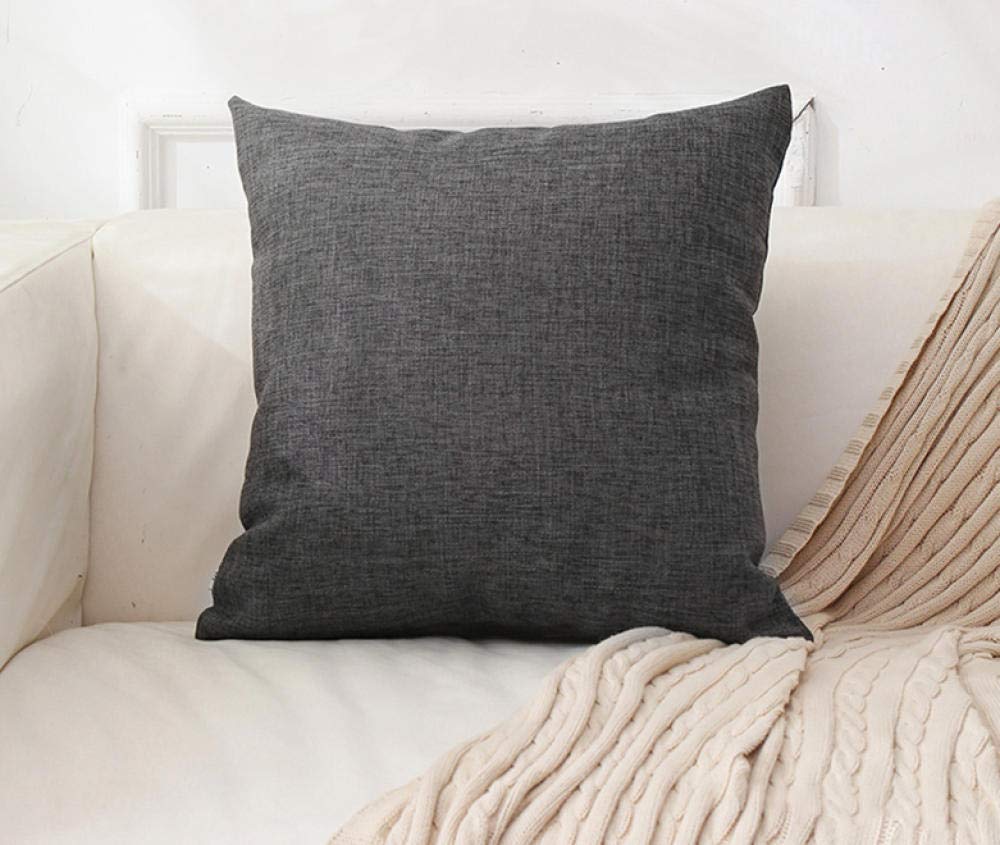 QWE Washable Solid Color Pillow - Versatile Lumbar Support for Sofa, Office, Car & Bed - 45x45cm - Perfect for Back Pain Relief & Comfortable Sleep