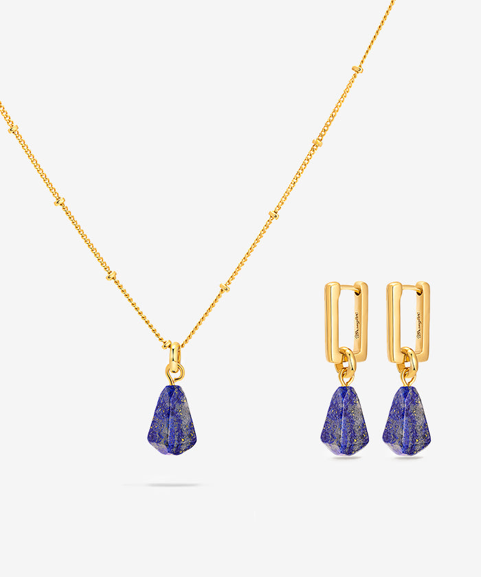 Wrangler Gold Plated Minimalist Pendant Necklace Set for Women - Elegant Layering Jewelry for Everyday Wear & Special Occasions