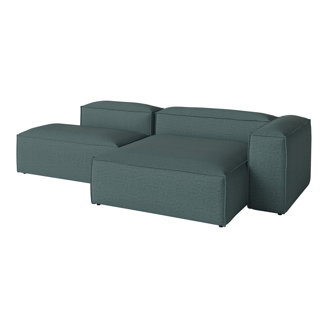 Cosima 2 Seater Sofa with Open End & Chaise - Modern Living Room Furniture for Small Spaces | Perfect for Apartments, Condos and Cozy Home Decor