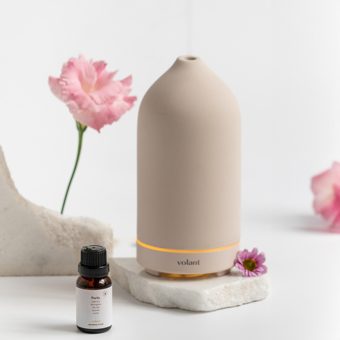 Purity Blend Organic Essential Oil Set - 100% Pure & Natural Aromatherapy Oils for Diffusers, Massage & Relaxation