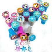 Tiny Mills 24 Pcs Penguin Self-Inking Stamps for Kids - 12 Cute Animal Designs | Perfect for Birthday Parties, Classroom Rewards, Stocking Stuffers & Goody Bags | Fun Arts & Crafts Activity for Children