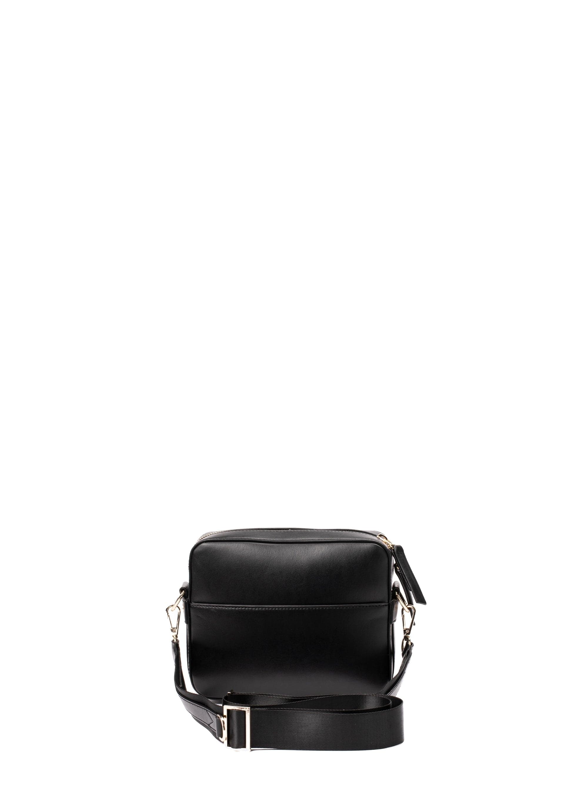 Dalila Vegan Leather Crossbody Bag for Women - Stylish Black Apple Leather Shoulder Purse | Perfect for Work, Travel & Everyday Use