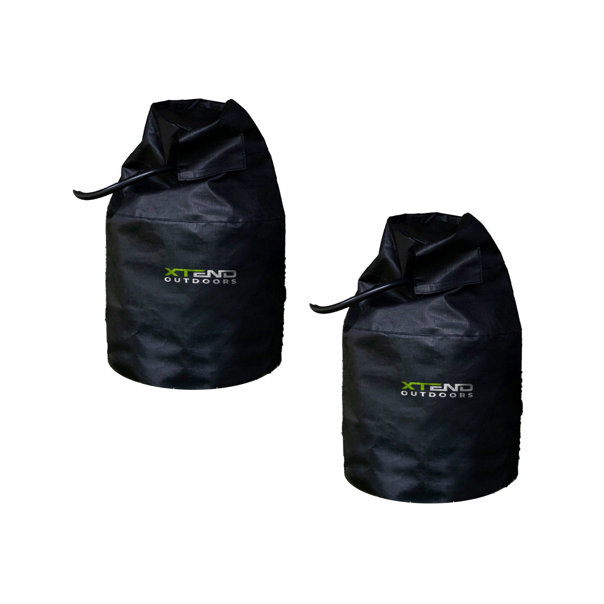 Premium Gas Bottle Covers Set - Heavy Duty Black Protective Sleeves for Propane Tanks | Outdoor BBQ, Camping & RV Accessories