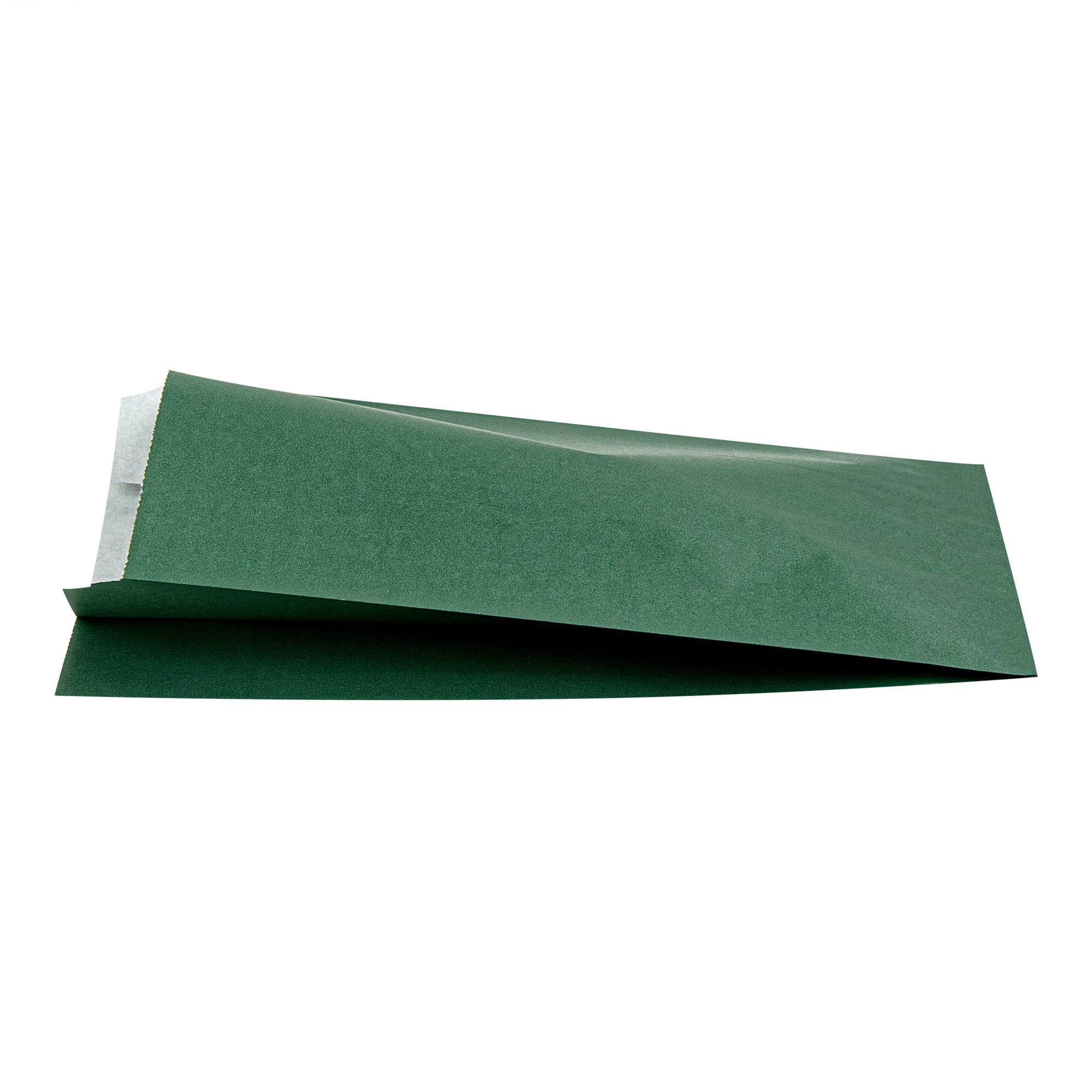 Eco-Friendly Forest Green French Fry & Snack Bags - 5