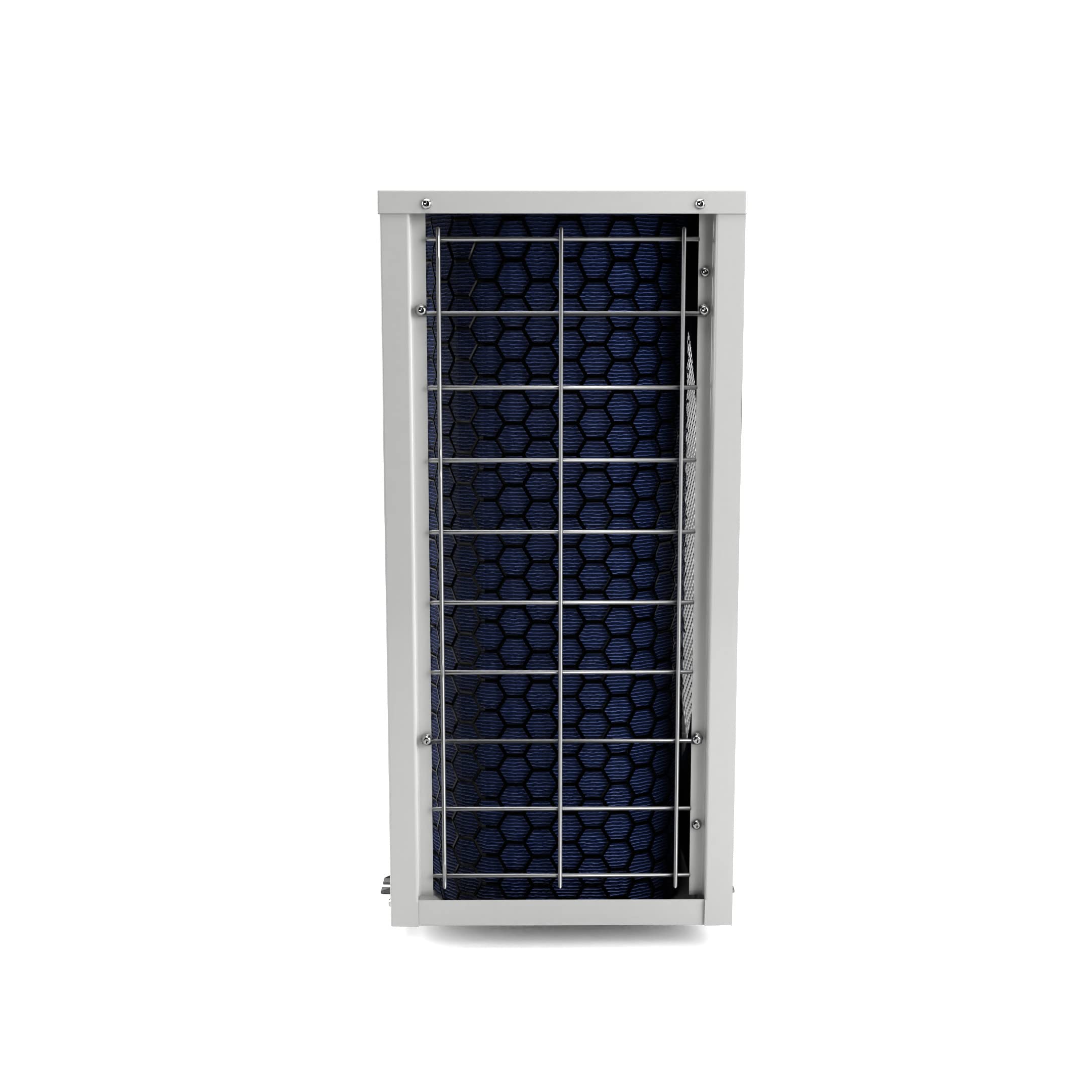 FibroPool FH270 70,000 BTU High Efficiency Electric Swimming Pool Heat Pump - For Above Ground & Inground Pools, Spas - All-Electric Heater (No Gas/Propane Needed) - Perfect for Year-Round Swimming & Hot Tub Heating