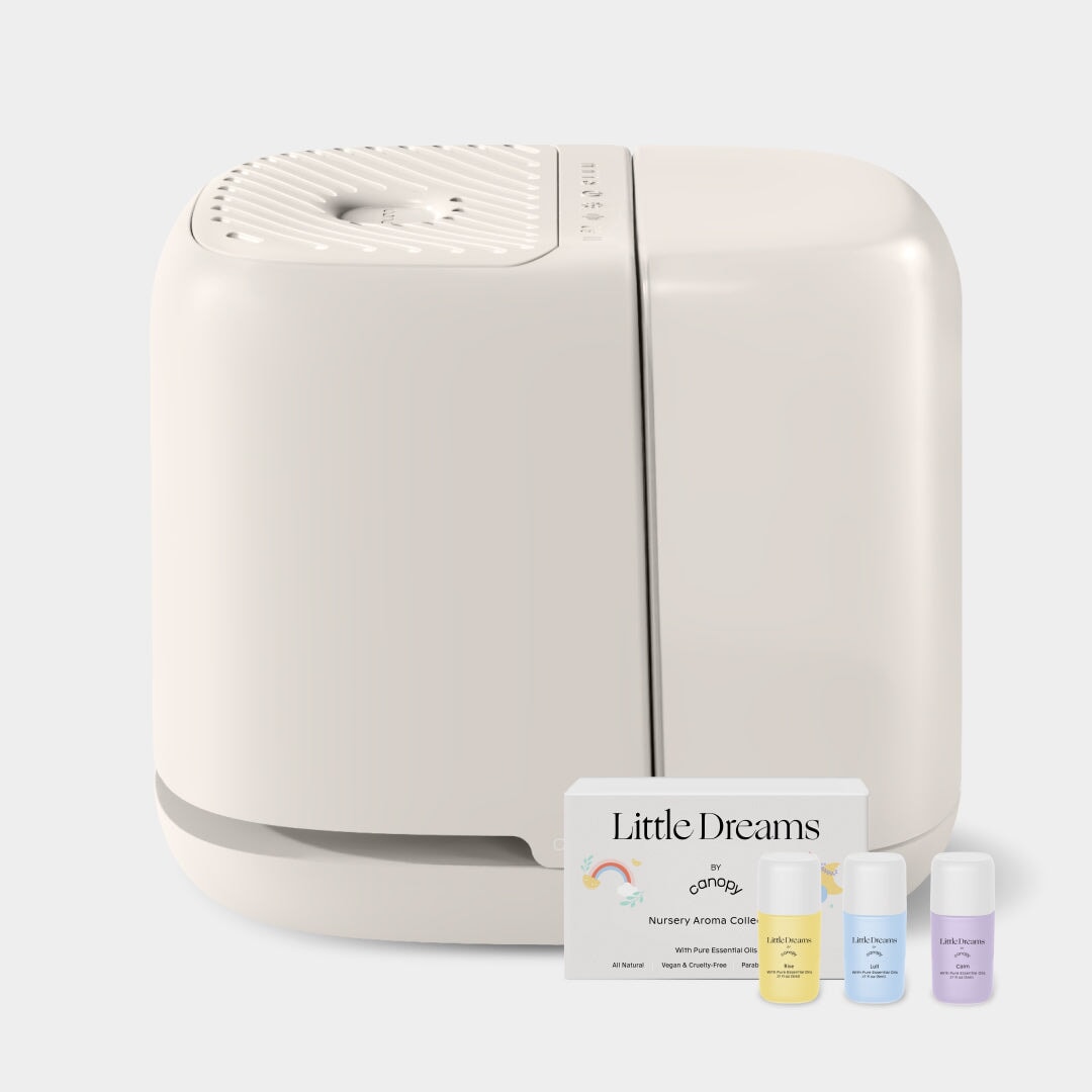 Best Nursery Humidifier 2.0 - Quiet Ultrasonic Cool Mist Humidifier for Baby Room with Night Light & Auto Shut-Off - Perfect for Nursery, Kids' Bedroom & Dry Climate Relief