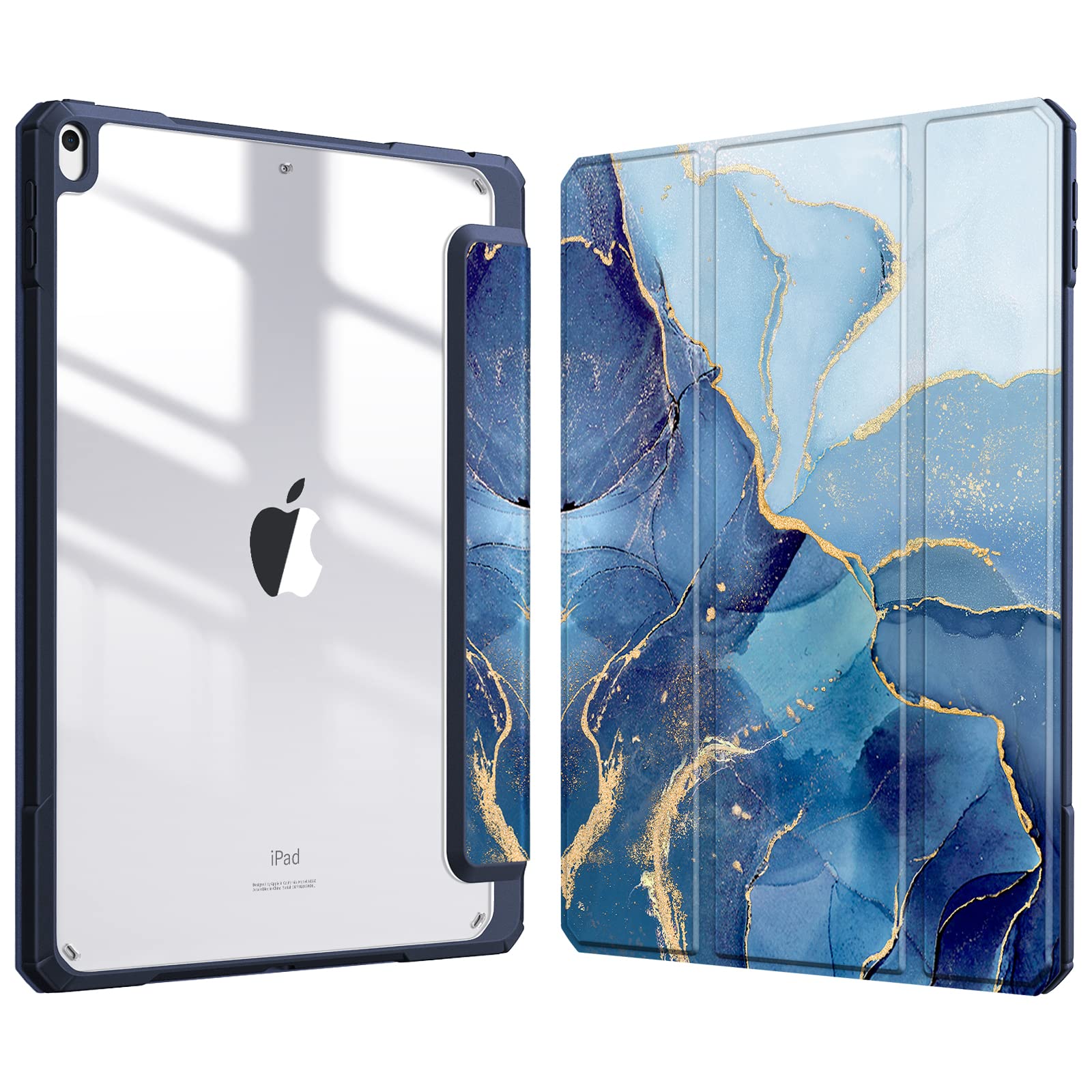 Fintie Hybrid Slim Shockproof Case for iPad Air 3 (2019) & iPad Pro 10.5