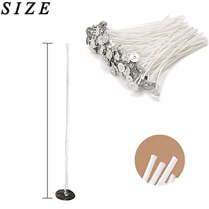 Premium 2 Inch Wax Coated Candle Wicks - 1000pcs Braided Cotton Wicks for DIY Candle Making | Perfect for Soy Wax, Beeswax & Paraffin Candles | Home Decor, Gifts & Aromatherapy Supplies