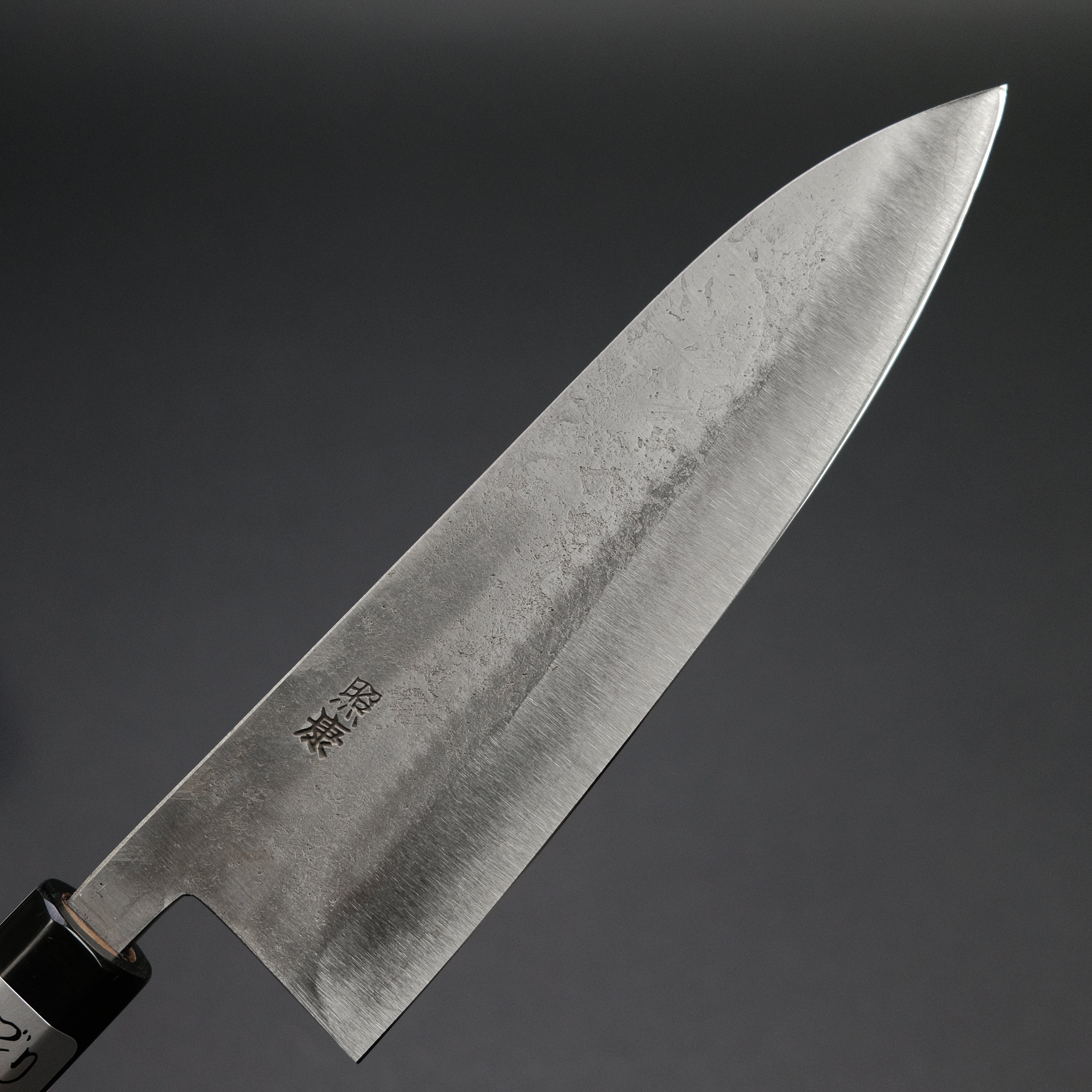 Teruyasu Fujiwara Nashiji White #1 Gyuto 180mm Japanese Chef Knife with Ho Wood Handle - Perfect for Sushi, Meat Cutting & Professional Kitchen Use