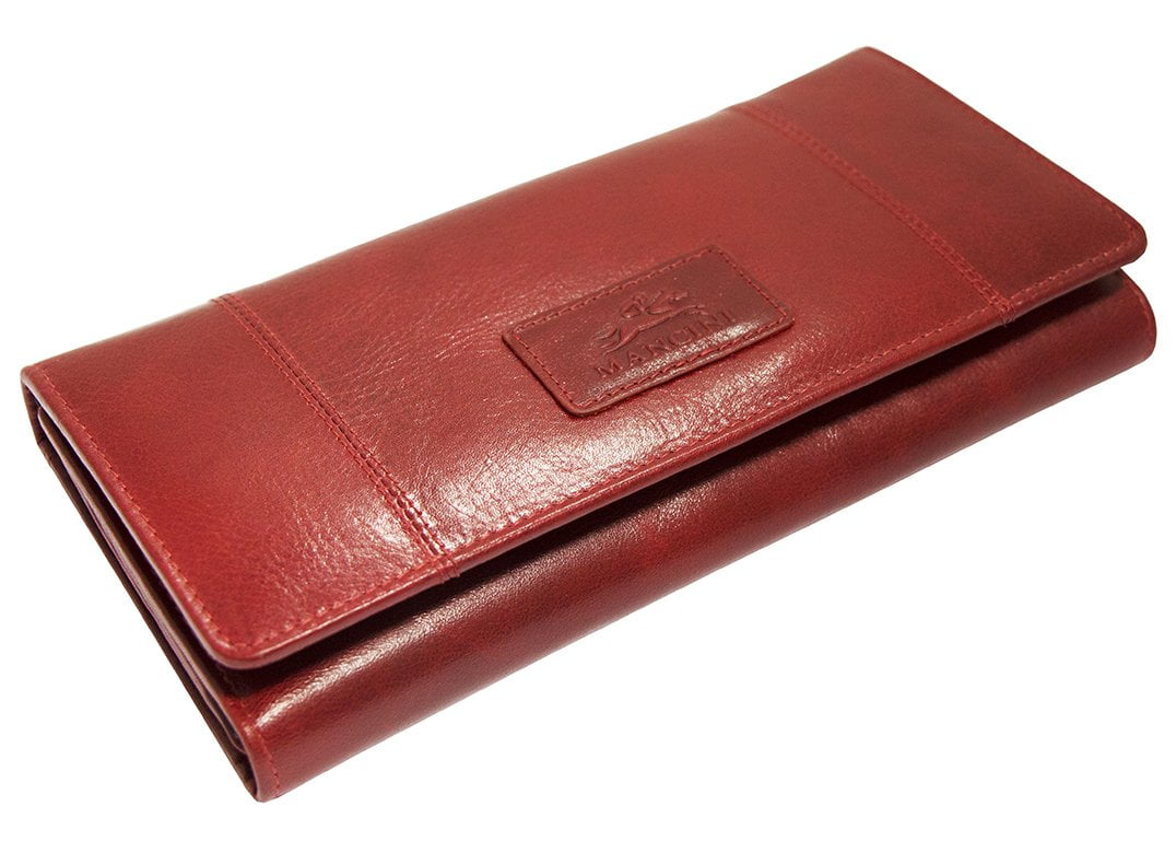 Mancini CASABLANCA RFID Blocking Women's Trifold Wallet - Secure Compact Purse for Everyday Use & Travel