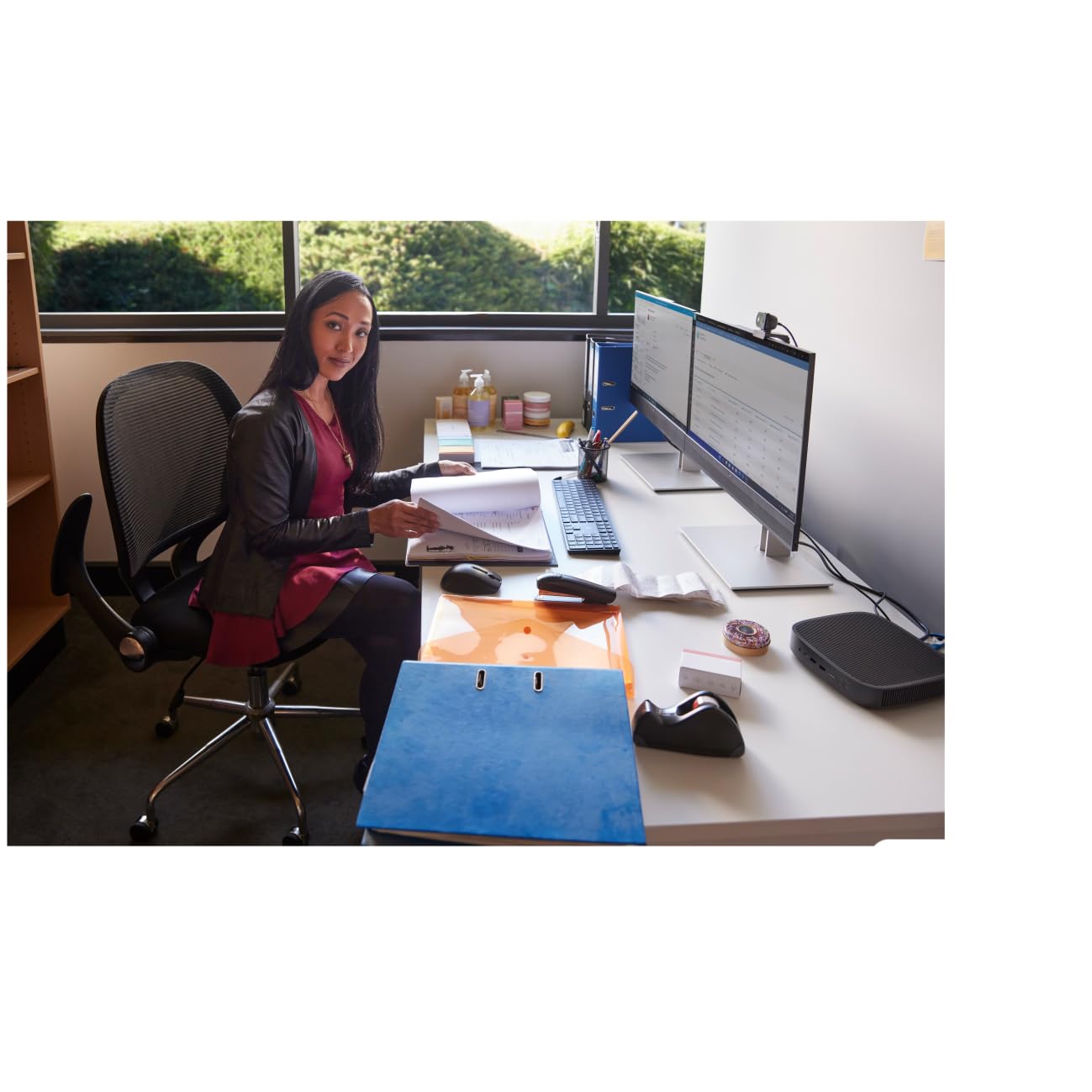 HP 655 Wireless Keyboard and Mouse Combo - 2.4GHz, QWERTZ German Layout, Black - Compatible with HP Pro X360 Fortis 11 G9 & ProBook 445 G9 Laptops - Perfect for Office Work, Home Computing & Remote Learning