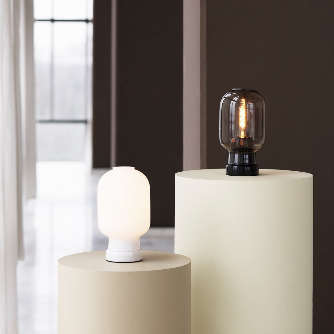 Modern LED Desk Lamp with Adjustable Brightness - Stylish Table Lamp for Home Office, Reading & Study - Normann Copenhagen Design