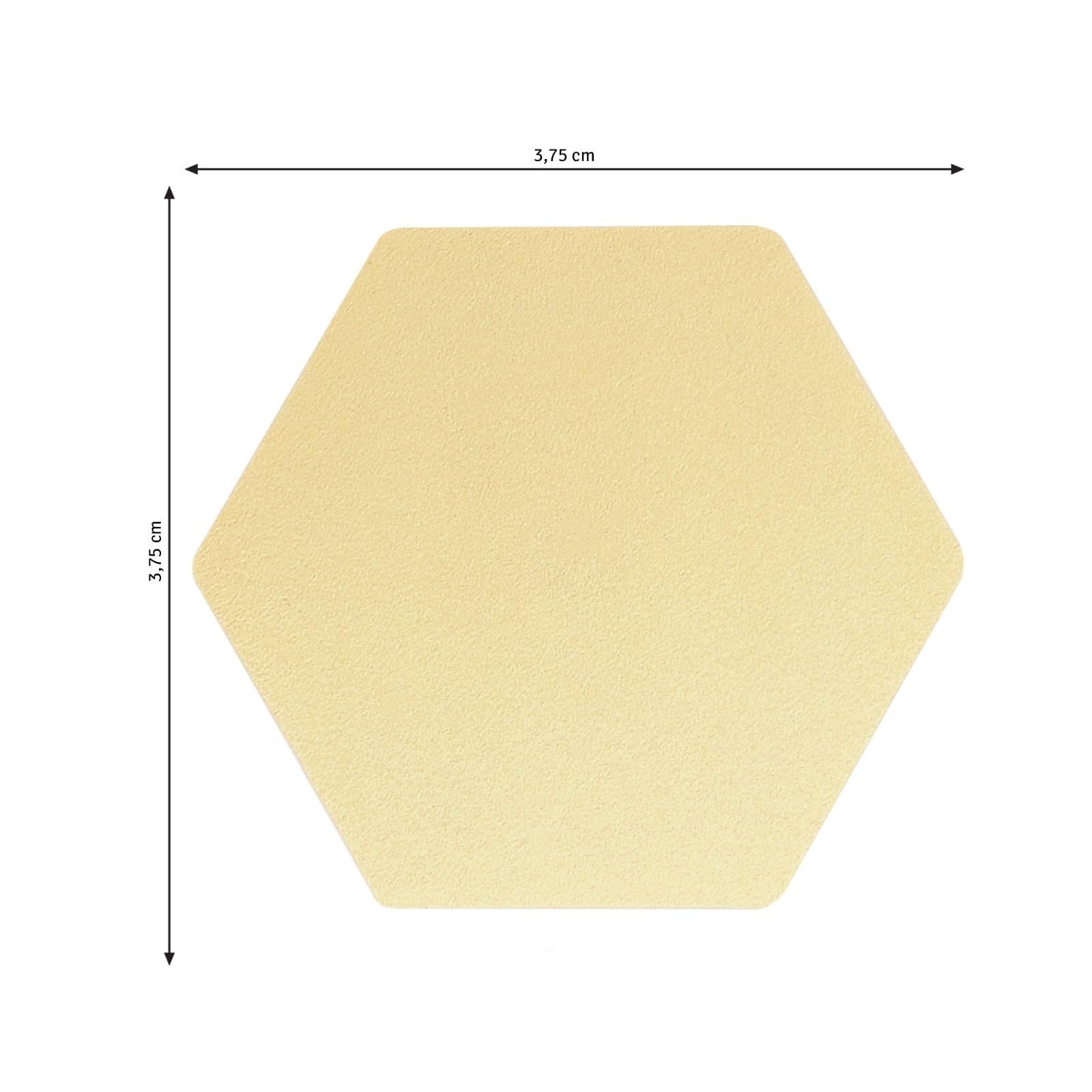Vaessen Creative Heavy Duty Maxi Hexagon Punch - 3.75x3.75cm Strong Craft Hole Punch for Paper, Cork, Foam, Shrink Plastic - Perfect for Scrapbooking, Card Making, DIY Projects & School Crafts