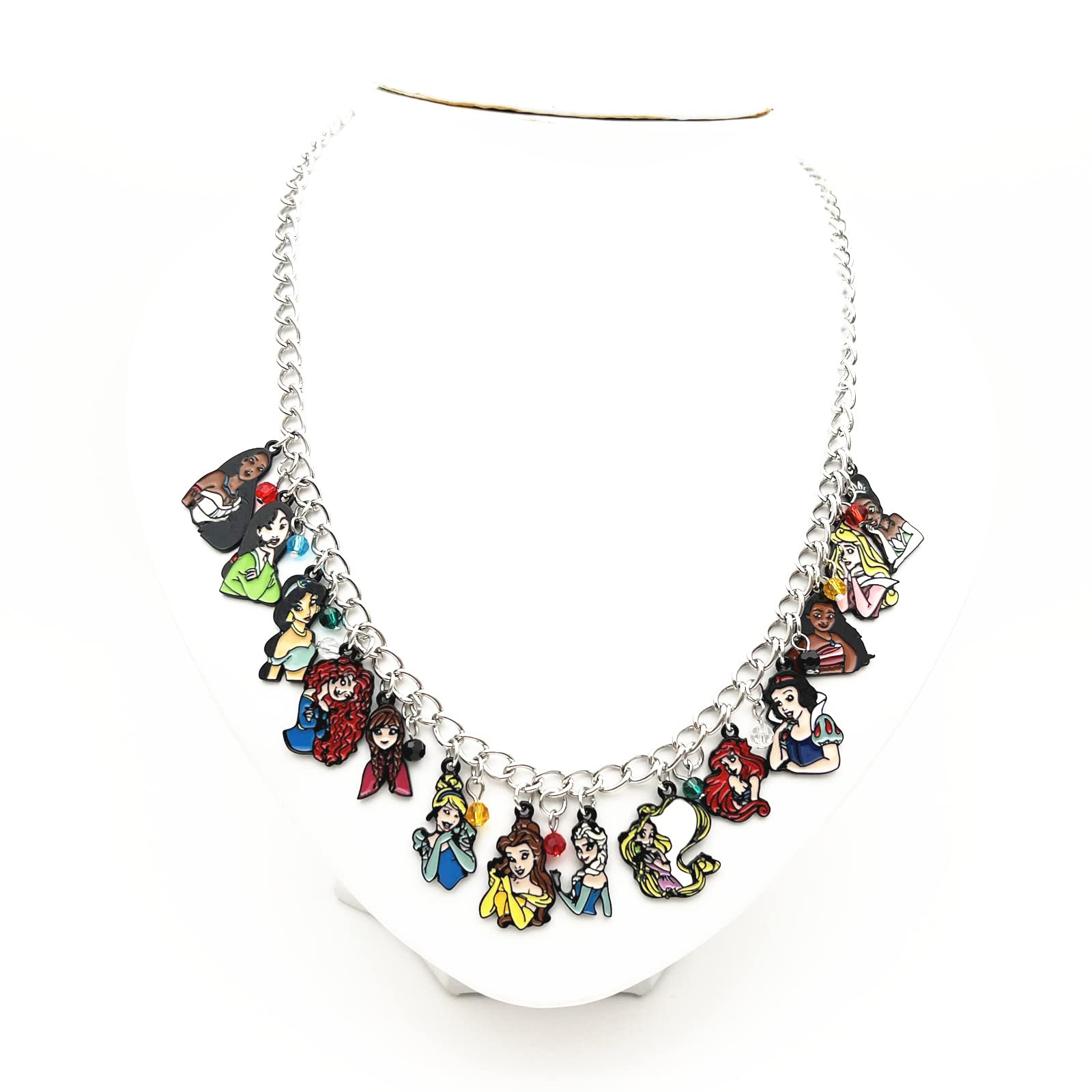 Anime Cartoon Charm Necklace for Women - Cute Japanese Style Pendant Jewelry Gift for Girlfriend, Wife, Daughter - Perfect for Cosplay, Birthday, Valentine's Day Gifts