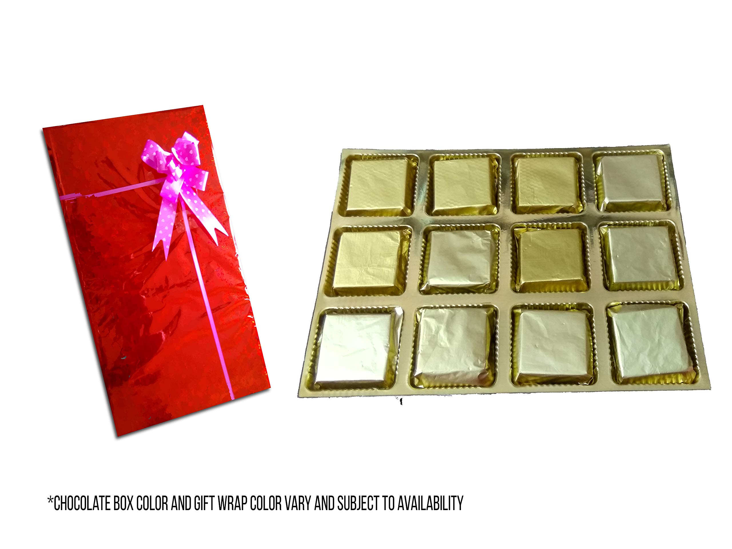 Happy Birthday Chocolate Gift Box & Greeting Card Combo Gift Pack - Premium Chocolate Gift Set with Glitter Greeting Card - Perfect for Birthdays, Anniversaries & Special Occasions