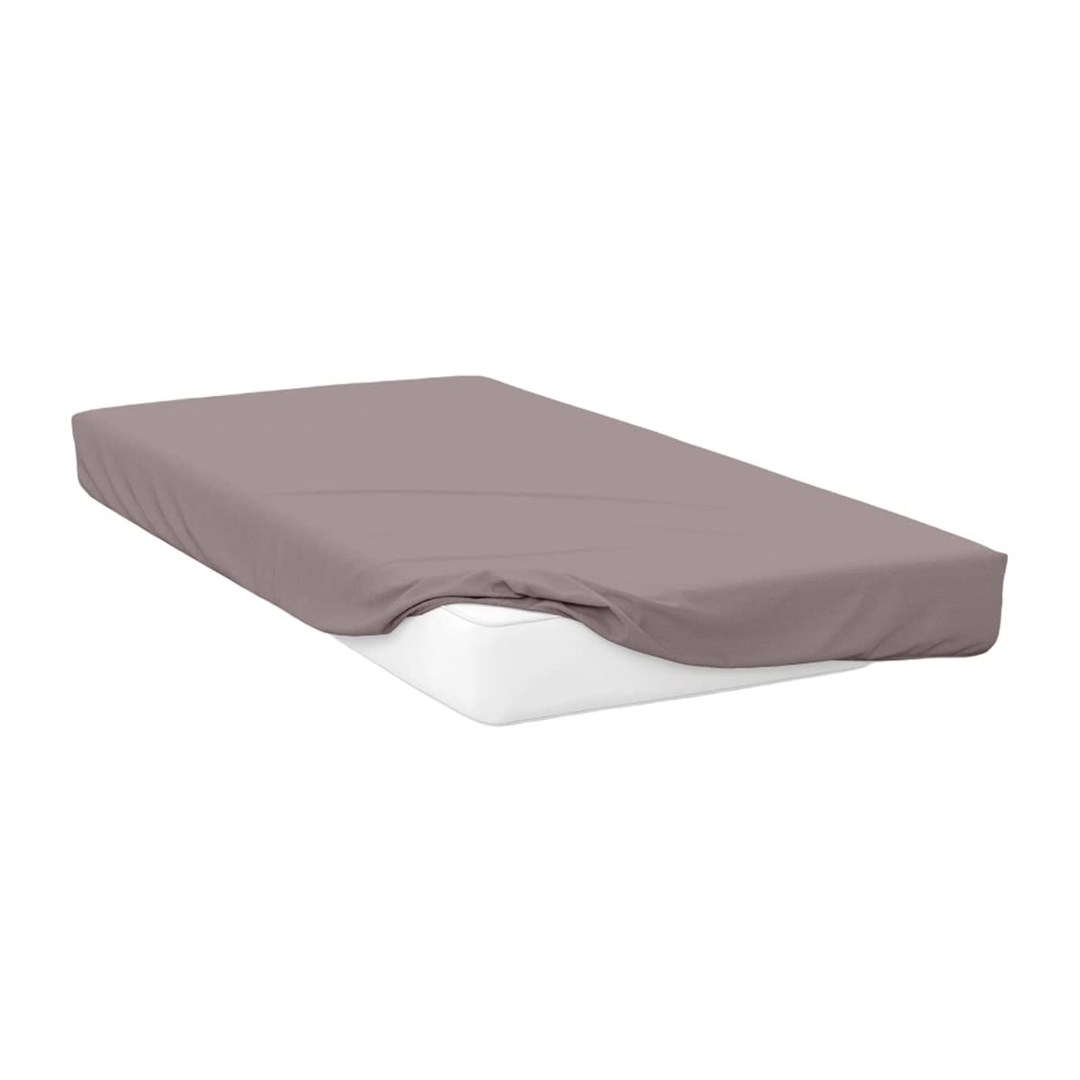 Belledorm 400 Thread Count Egyptian Cotton Fitted Sheet - Full Size, Duck Egg Blue - Luxury Soft Bedding for Comfortable Sleep & Hotel Style Bedroom Decor