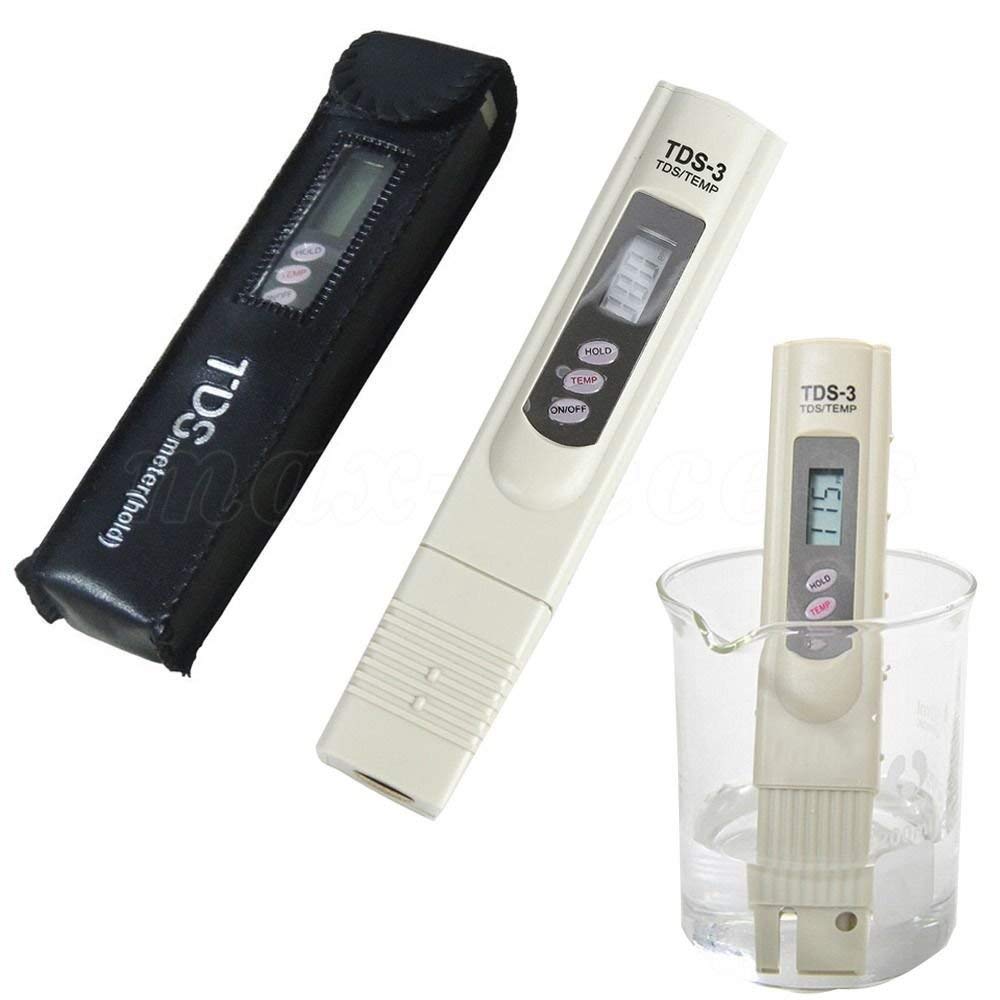 BLAPOXE Digital LCD TDS Meter - Water Quality Tester for TDS3, Temperature & PPM Measurement | Accurate Water Filter Testing for Drinking Water, Aquariums & Hydroponics
