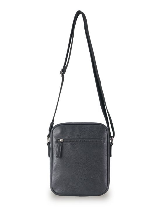 Tosca VG016 Vegan Leather Shoulder Bag for Women - Stylish Crossbody Purse, Black - Perfect for Work, Travel & Everyday Use