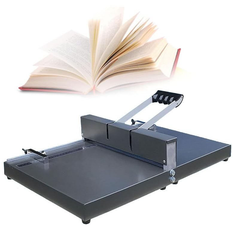 Heavy Duty Manual Paper Creasing Machine for A3/A4 Paper - 350mm Desktop Metal Paper Folding & Scoring Tool for Cards, Invitations, Brochures & Bookbinding | Perfect for Crafting, Office & Stationery Projects