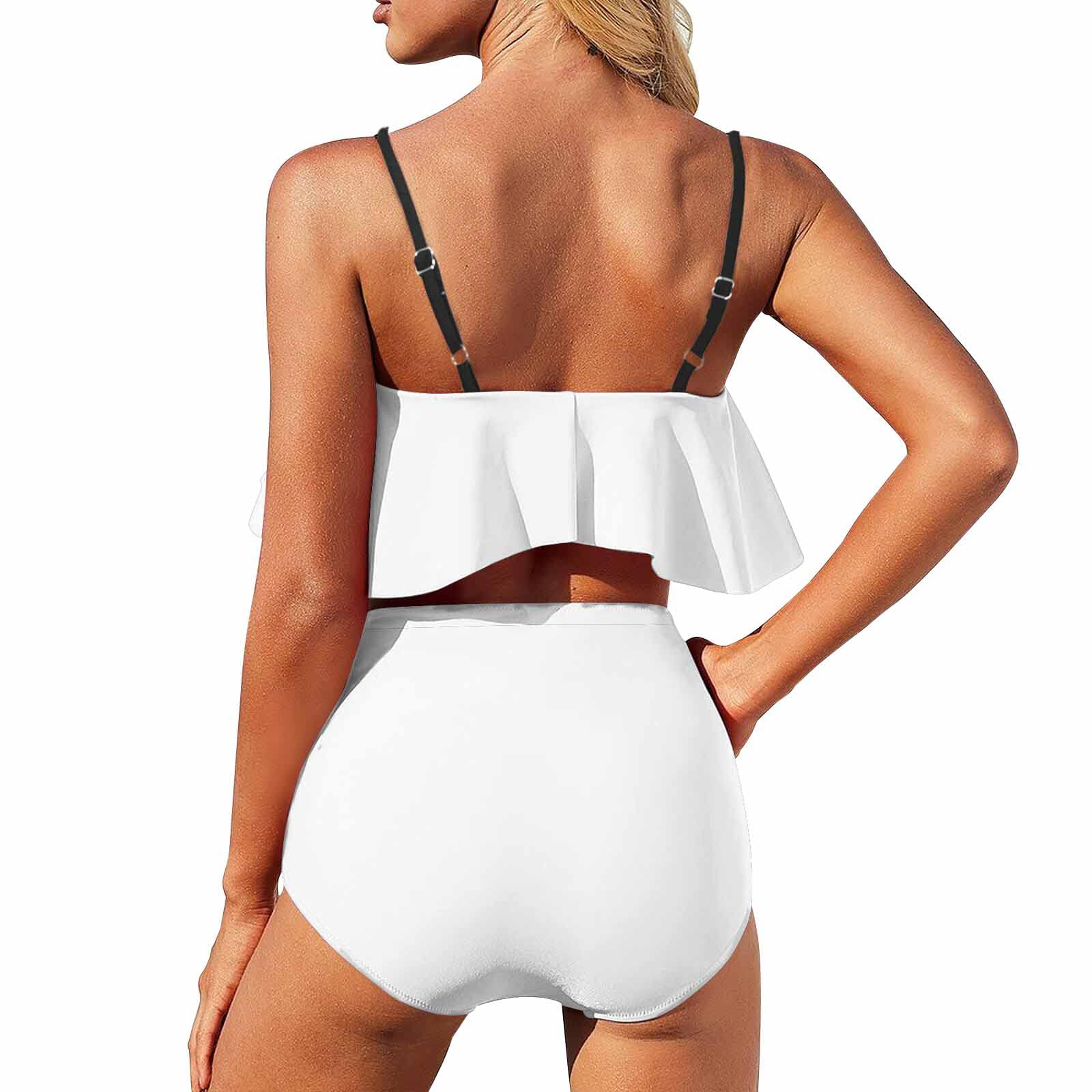 Custom Face Print Swimsuit for Bride & Bridesmaids - Personalized Bachelorette Party Bathing Suit - Women's Bikini for Beach, Pool & Vacation